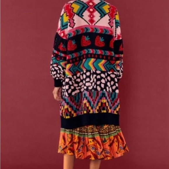 FARM Rio Multicolor Patterned Cardigan - Picture 3 of 10